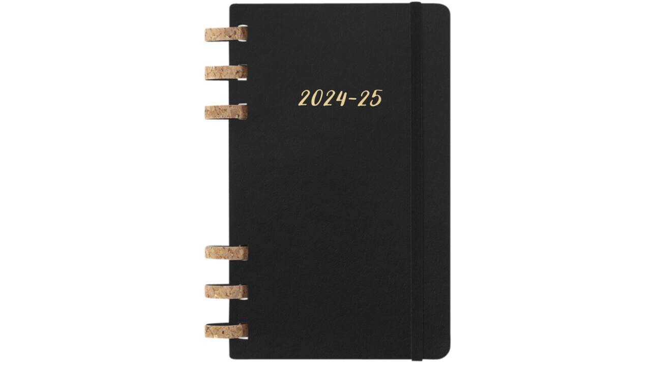 Agenda 2024/2025 Moleskine 12M Academic planner 7dagen/2pagina's large sc black