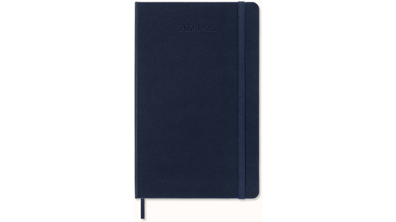 Agenda 2024/2025 Moleskine 18M Planner Weekly 7dagen/1pagina large hc sapphire blue