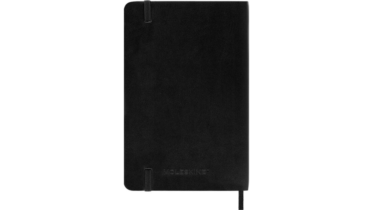 Agenda 2024/2025 Moleskine 18M Planner Weekly 7dagen/1pagina pocket sc black