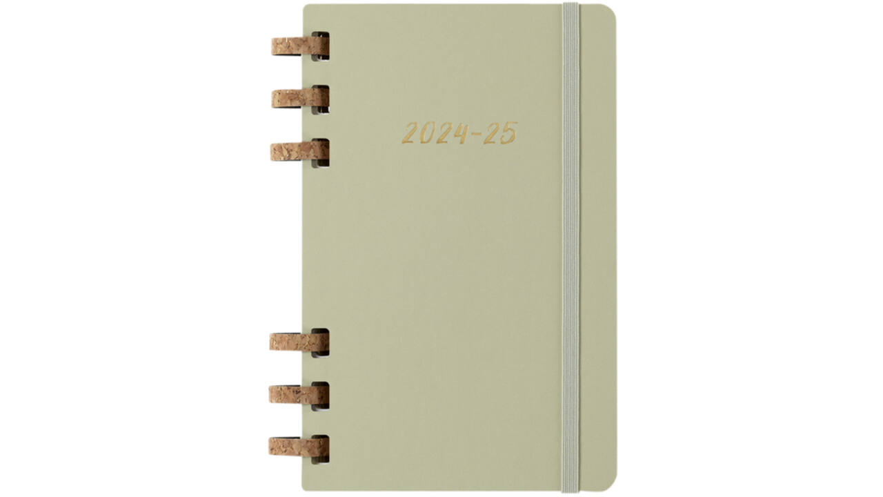 Agenda 2024/2025 Moleskine 12M Academic planner 7dagen/2pagina's large hc crush kiwi