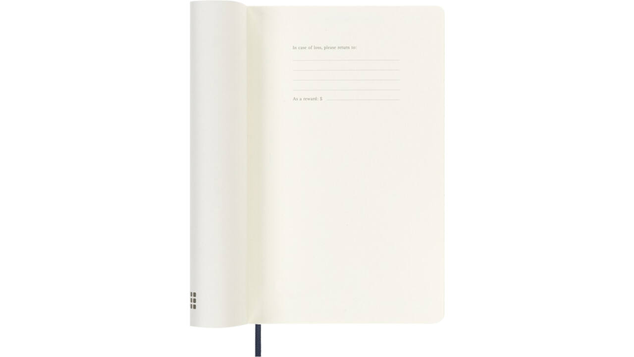 Agenda 2024/2025 Moleskine 18M Planner Weekly 7dagen/1pagina large sc sapphire blue