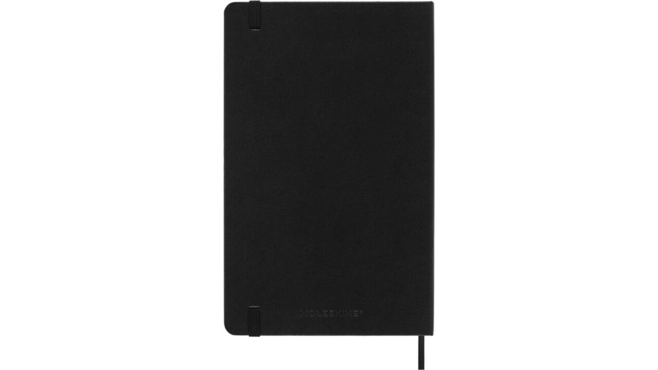 Agenda 2025 Moleskine 12M Planner Weekly 7dagen/2pagina's large hc black