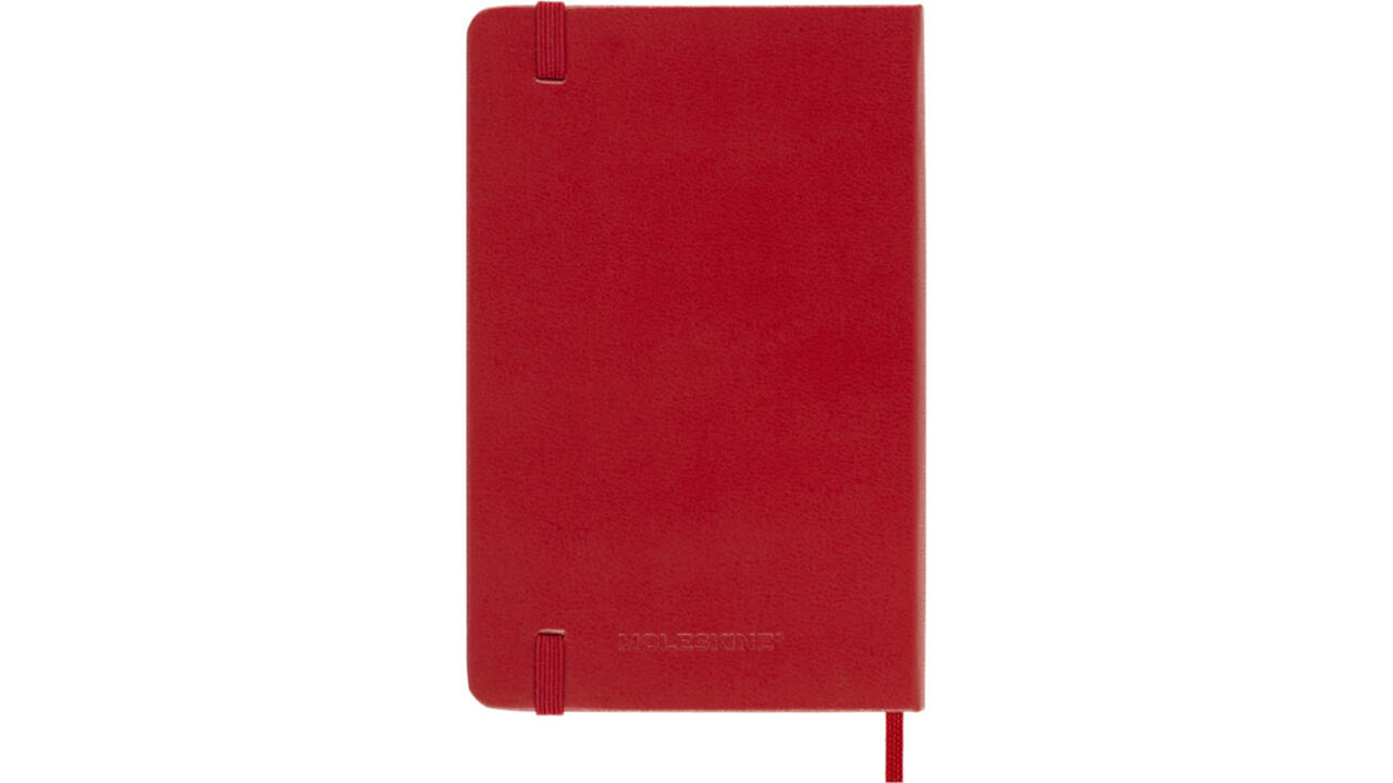 Agenda 2025 Moleskine 12M Planner Weekly 7dagen/1pagina pocket hc scarlet red