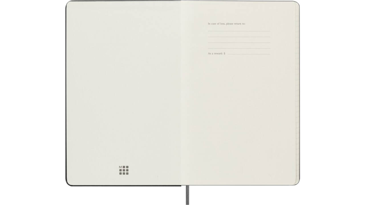Agenda 2024/2025 Moleskine 18M Planner Weekly 7dagen/1pagina large hc black