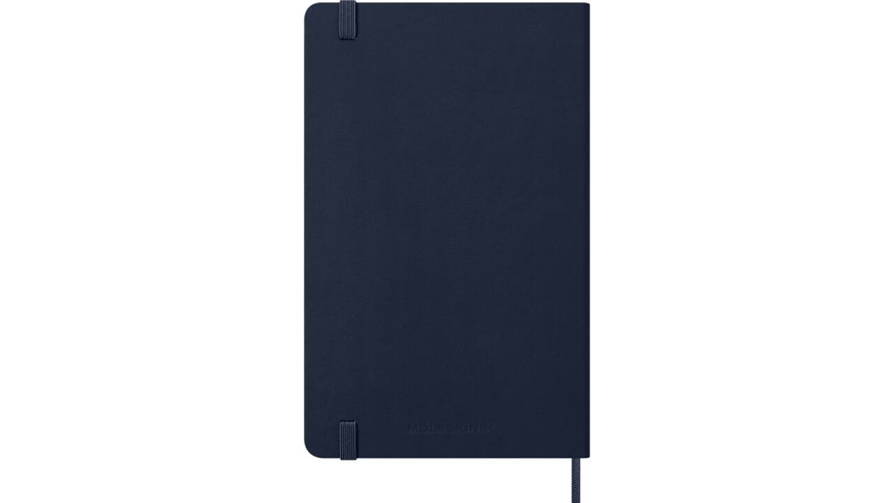 Agenda 2025 Moleskine 12M Planner Weekly 7dagen/1pagina large hc sapphire blue