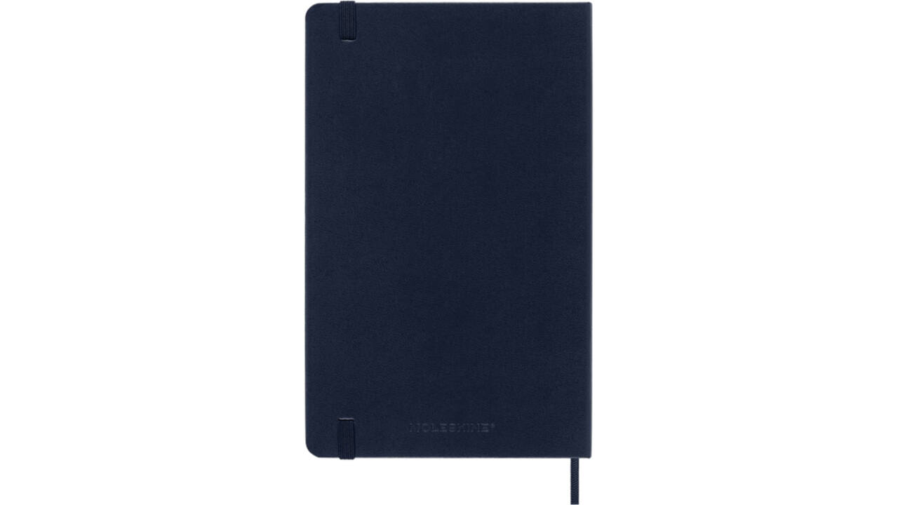 Agenda 2025 Moleskine 12M Planner Weekly 7dagen/1pagina large hc sapphire blue
