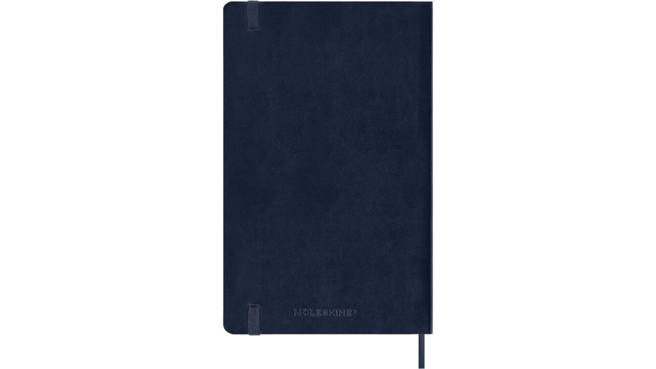 Agenda 2025 Moleskine 12M Planner Weekly 7dagen/1pagina large sc sapphire blue