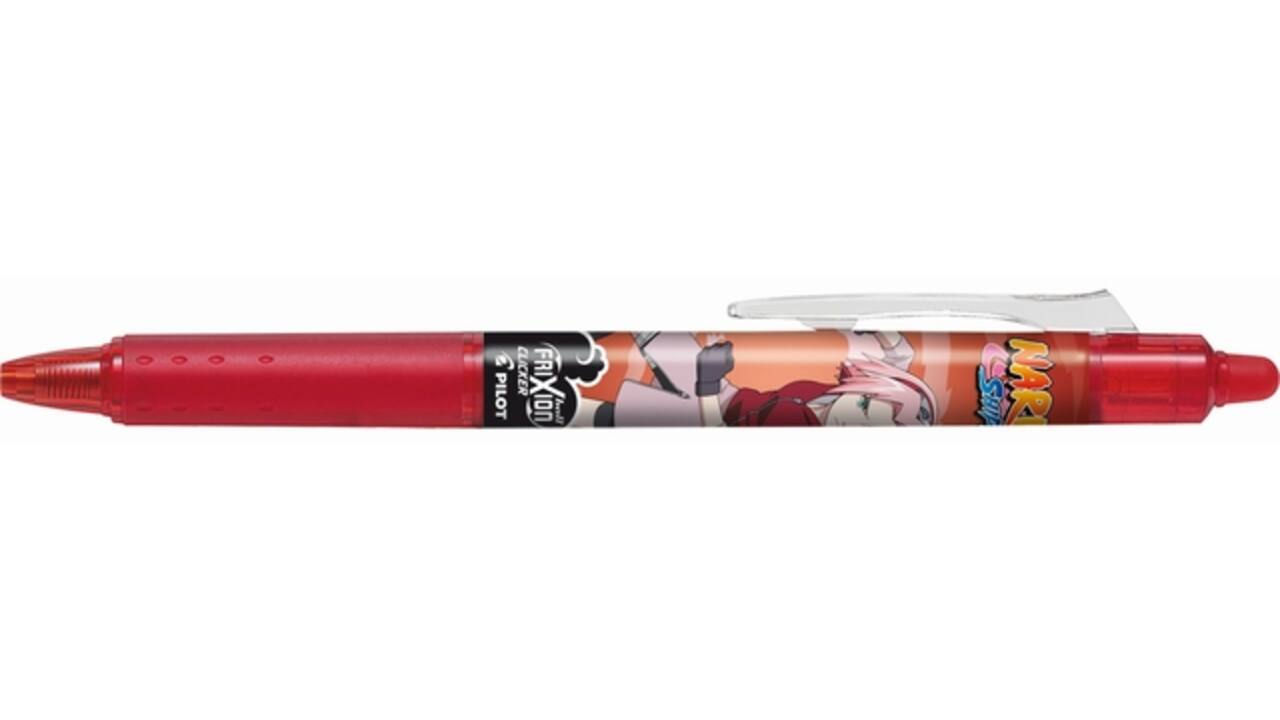 Rollerpen PILOT friXion clicker Naruto medium rood