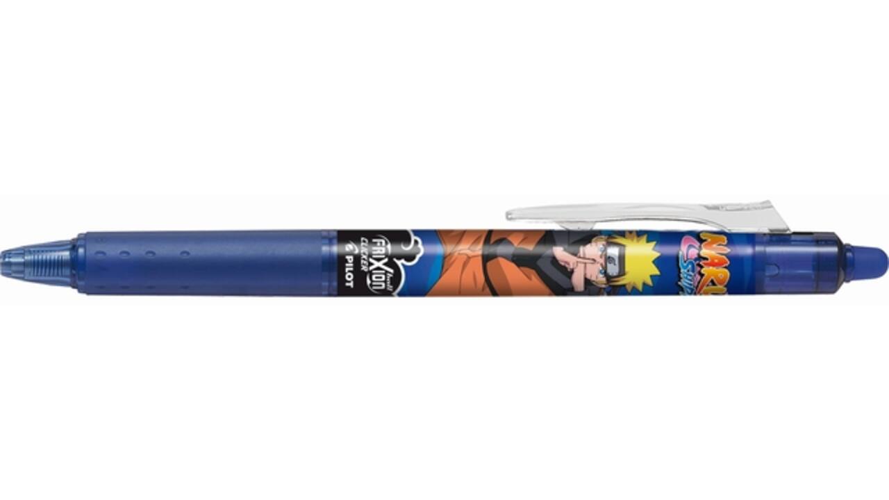 Rollerpen PILOT friXion clicker Naruto medium blauw