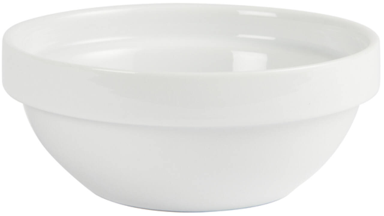 Kom Olympia Whiteware 13 cm doos 12 stuks wit