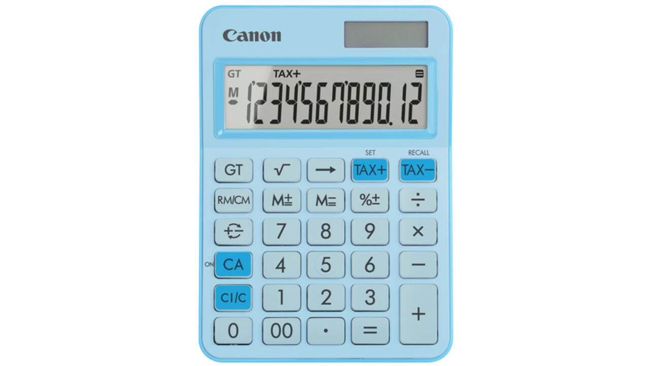 Rekenmachine Canon LS-125KB blauw