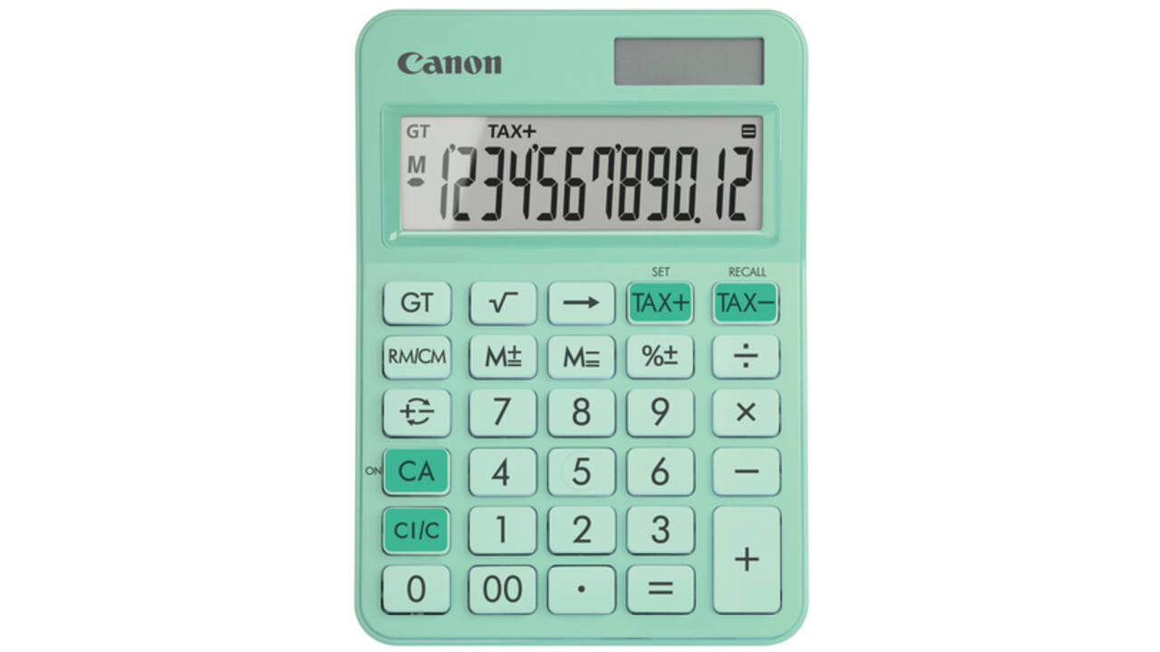 Rekenmachine Canon LS-125KB groen