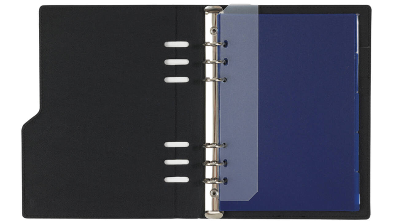 Organizer Kalpa Clipbook A5 inclusief agenda 2025-2026 7dagen/2pagina's nerf zwart