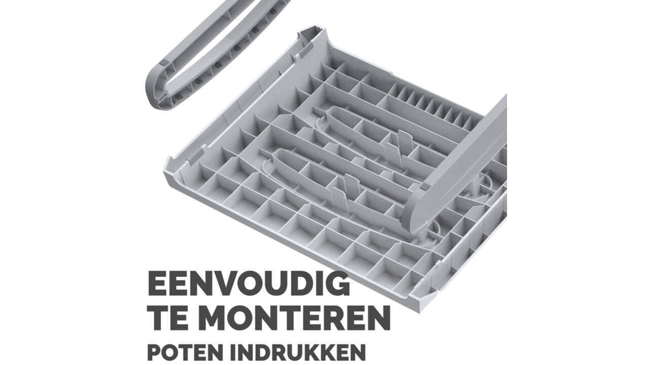 Voetensteun Fellowes Breyta wit