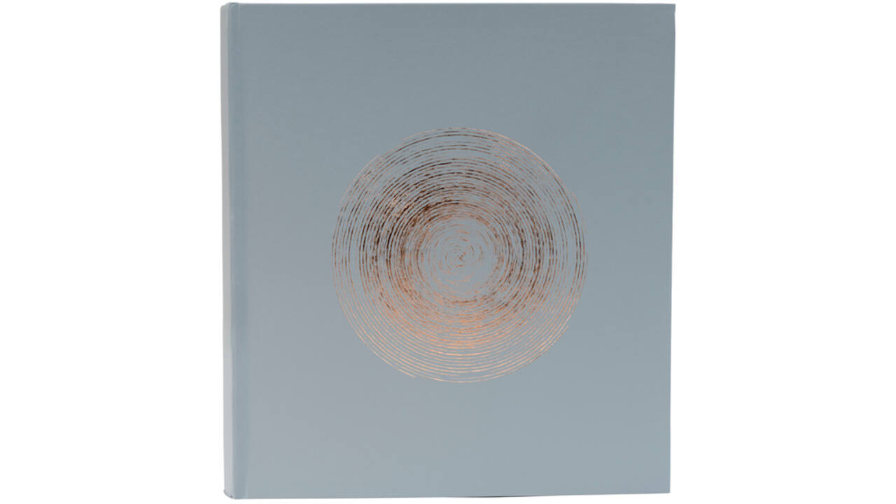 Fotoalbum Exacompta 29x32cm 60 witte pagina's Ellipse grijs