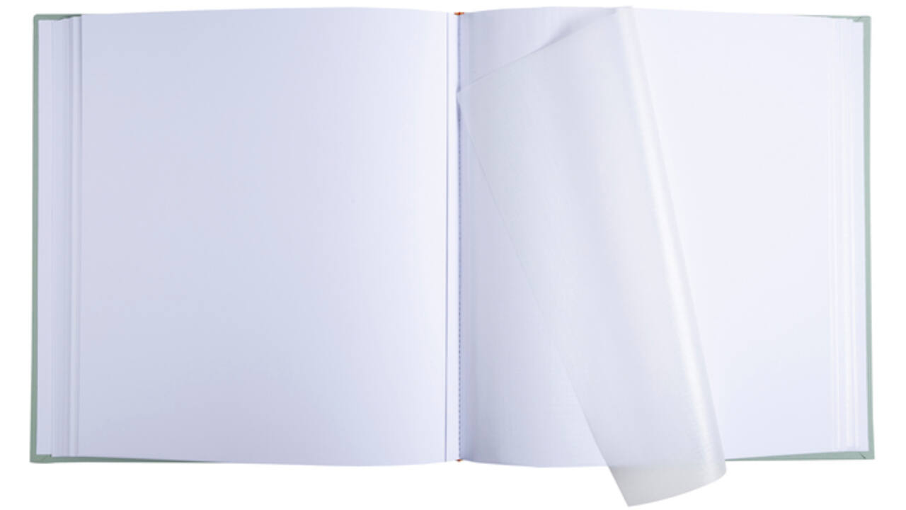 Fotoalbum Exacompta 29x32cm 60 witte pagina's Ellipse groen