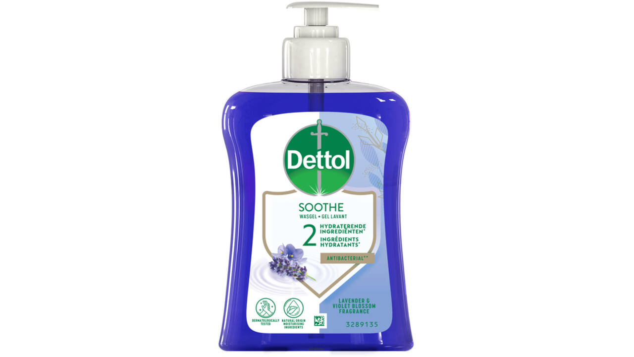 Handzeep Dettol Relaxing Lavendel antibacterieël 250ml