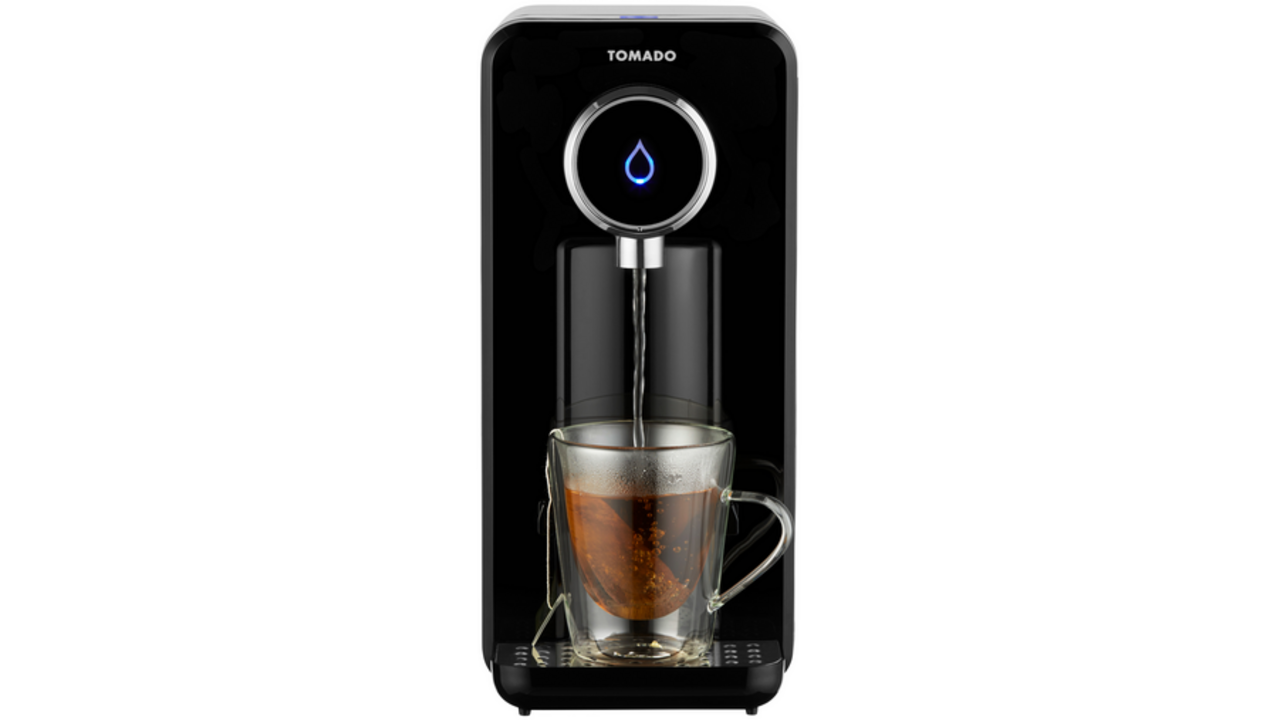 Heetwaterdispenser Tomado 2.5 liter zwart