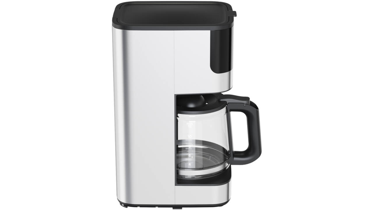Koffiezetapparaat Inventum 1.5 liter zwart met rvs