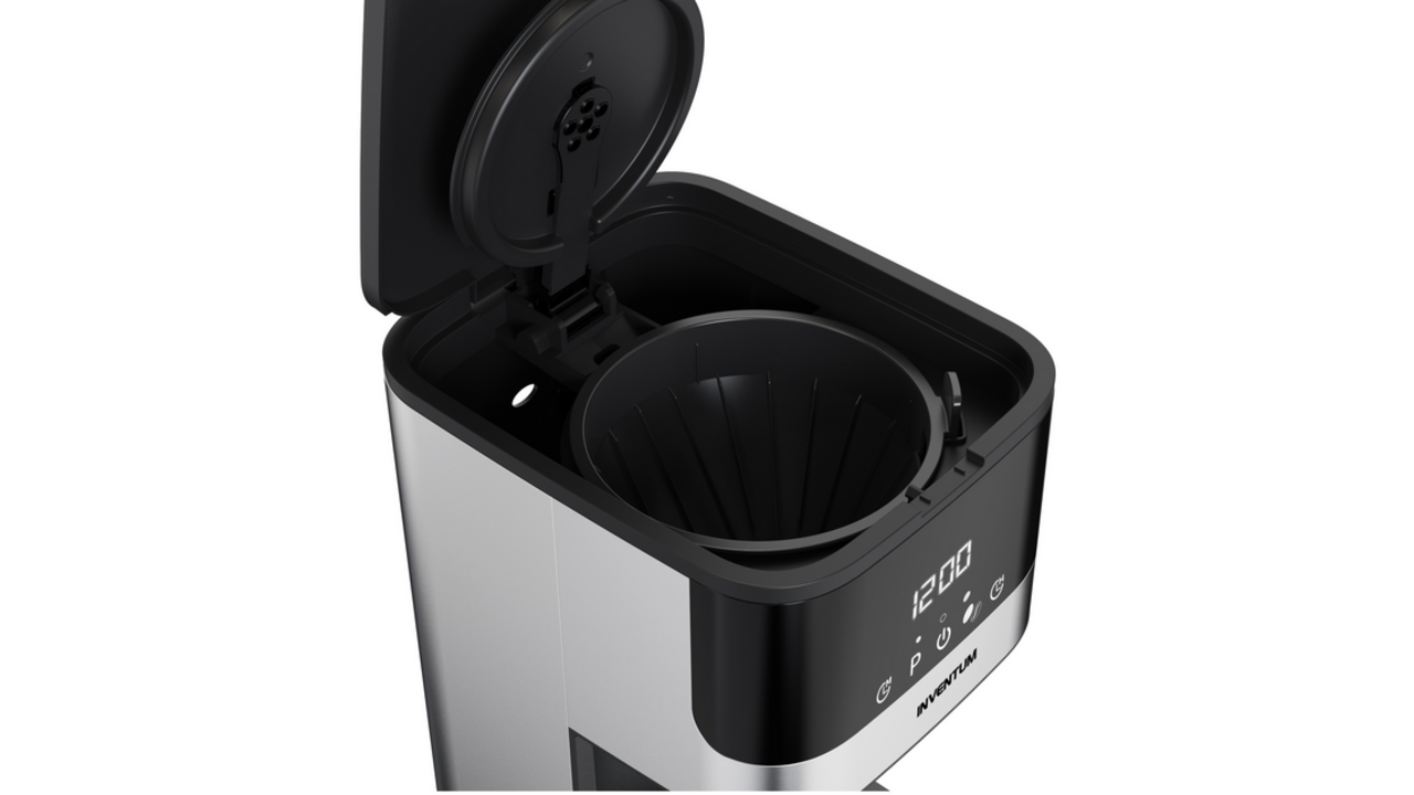 Koffiezetapparaat Inventum 1.5 liter zwart met rvs