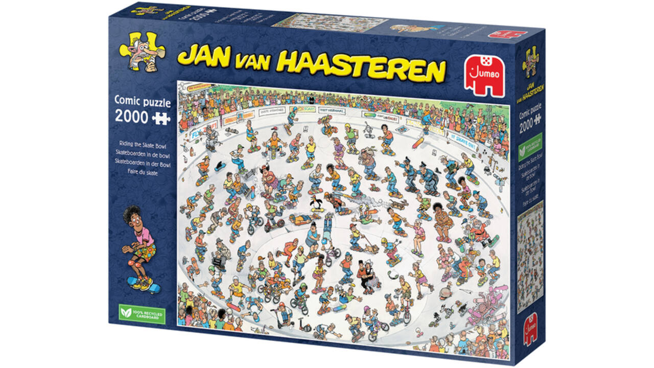 Puzzel Jan van Haasteren Skatebowl 2000 stukjes