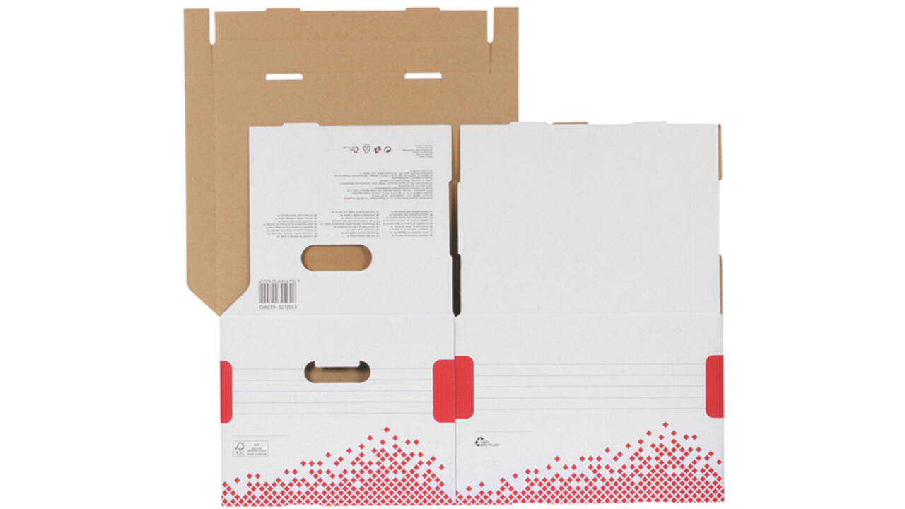 Opberg- en transportdoos Esselte Speedbox 367x263x325mm wit
