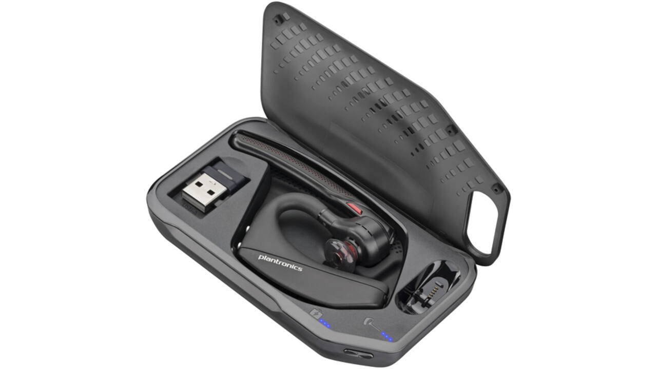 Headset HP POLY Voyager 5200 USB-A Bluetooth met BT700 dongle