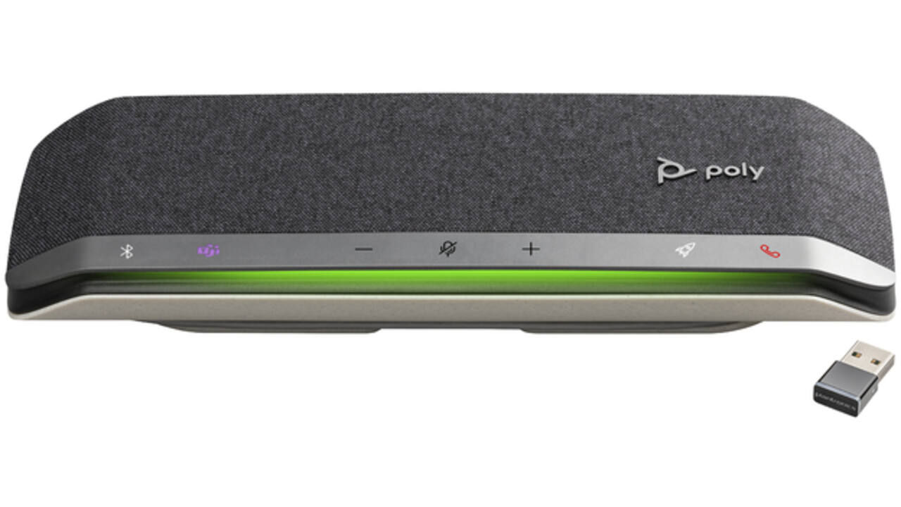 Speakerphone HP POLY Sync 40+ USB A en USB-C met BT700 dongle