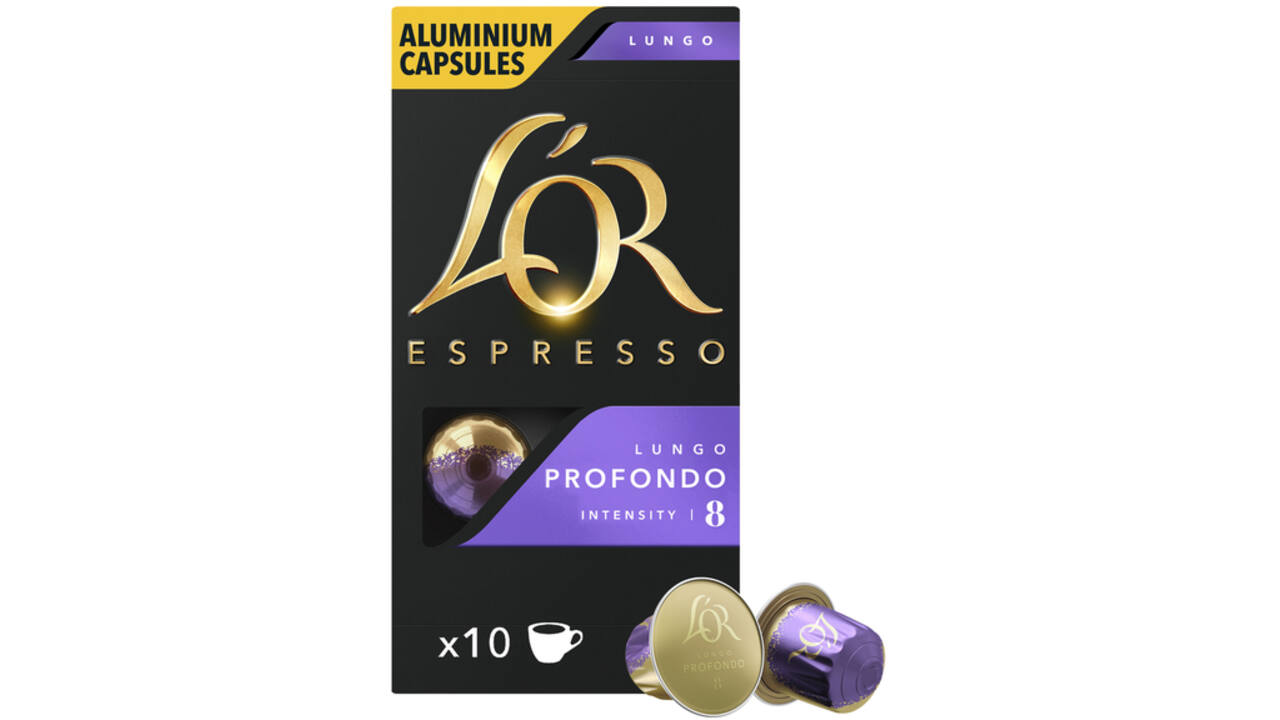 Koffiecups L'Or espresso Lungo Profondo 10 stuks
