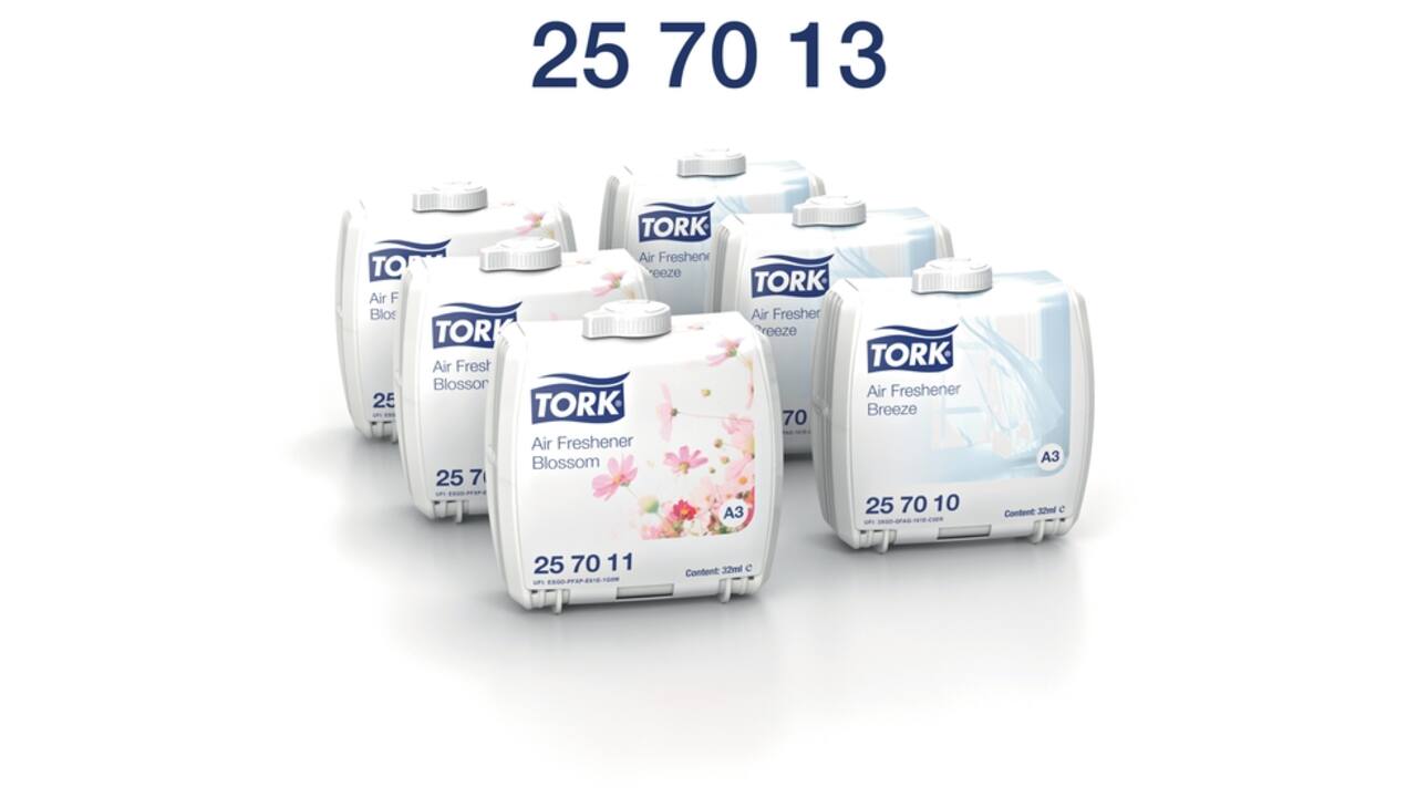 Luchtverfrisser Tork A3 Elevation 6 stuks assorti 257013