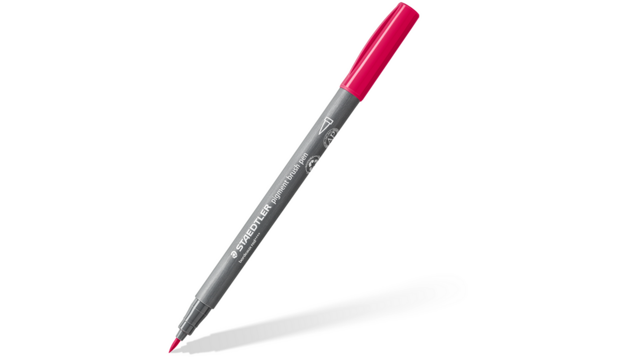 Brushpen Staedtler PigmentArts set à 24 kleuren