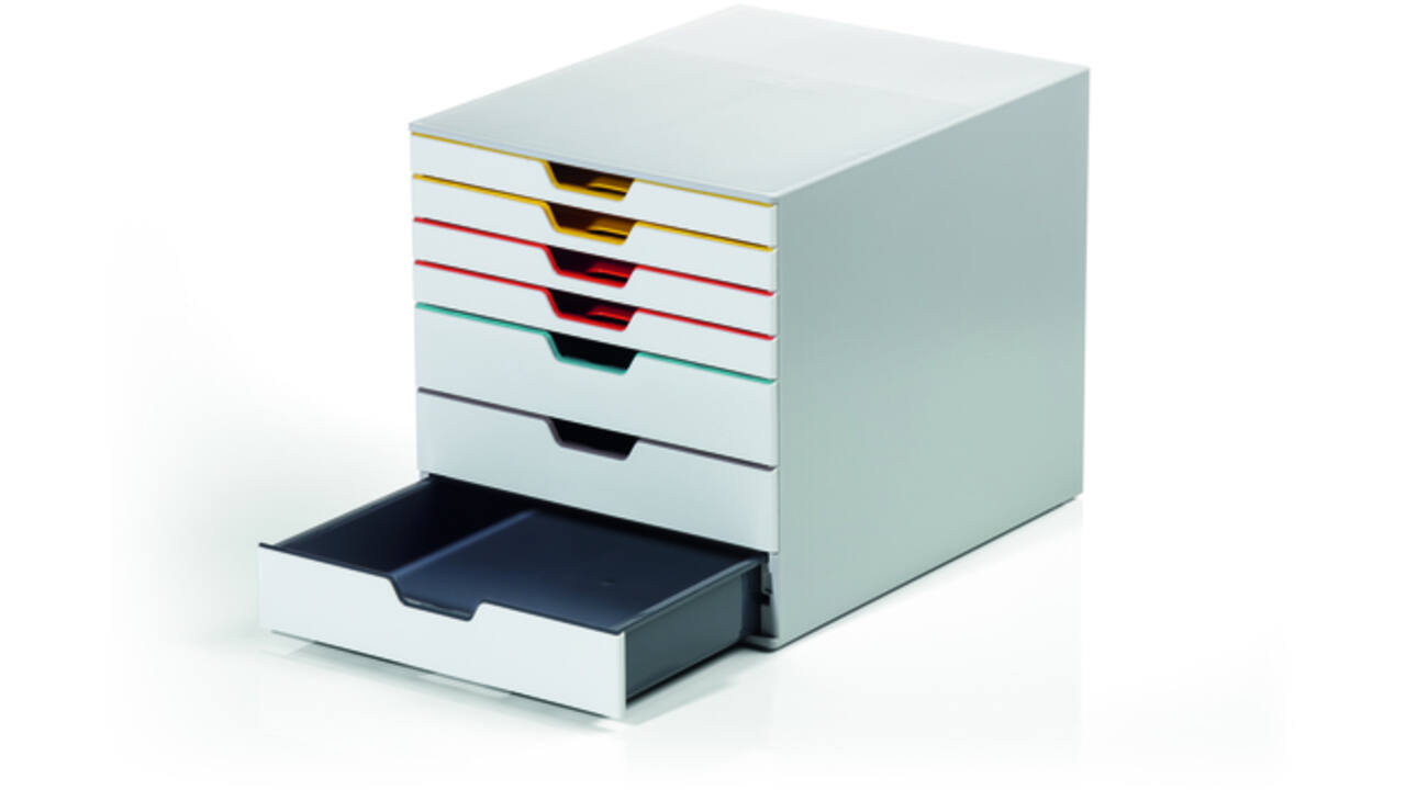 Ladenbox Durable Varicolor 7 laden mix kleur