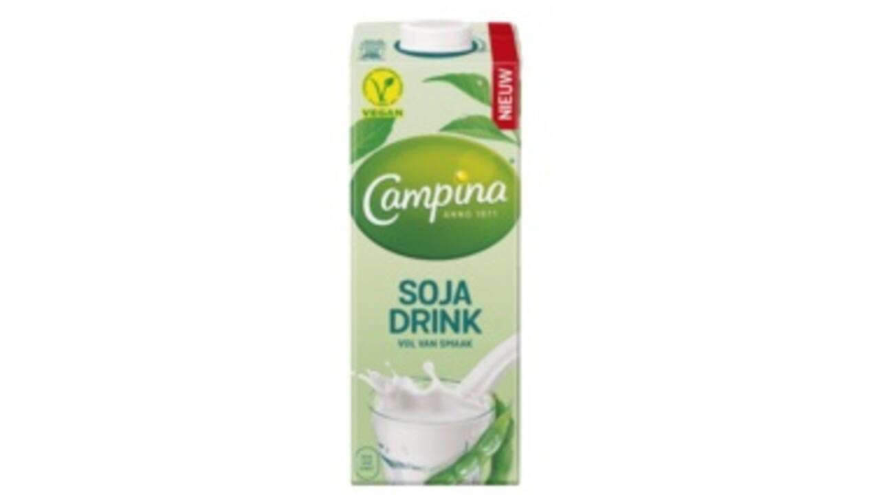 Sojadrink Campina plantaardig pak 1 liter