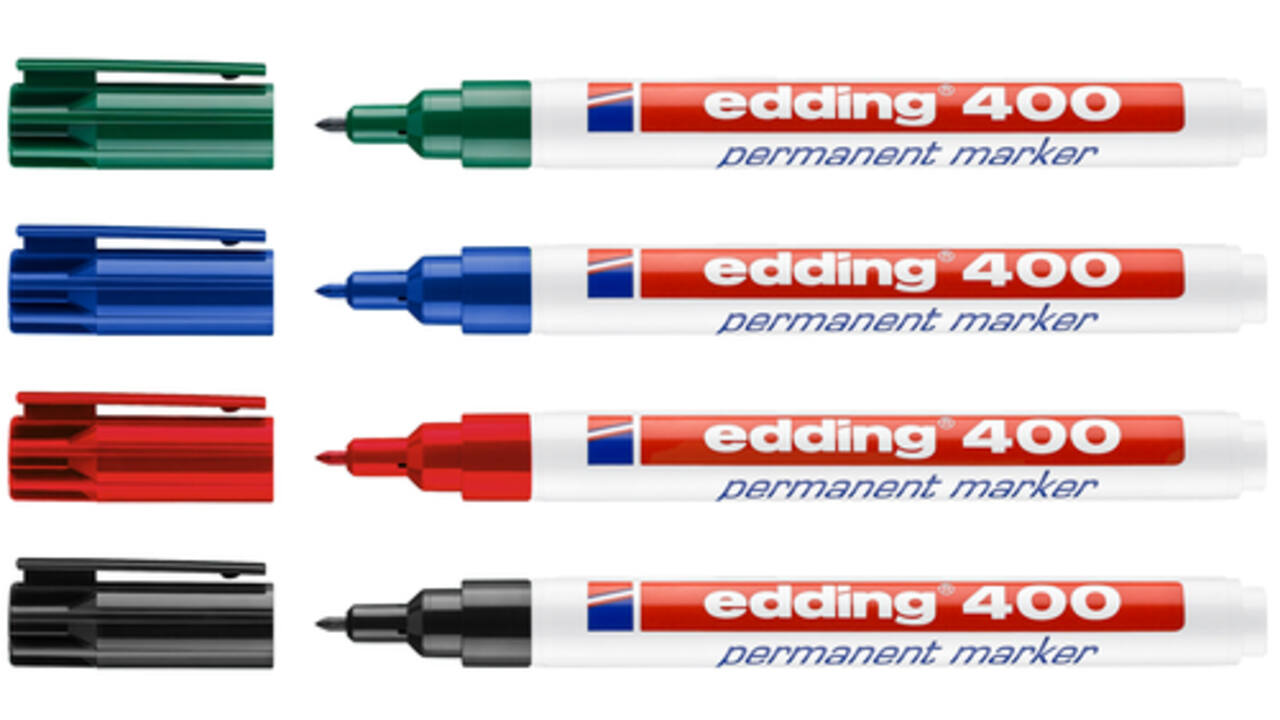 Viltstift edding 400 creatief rond 1mm assorti