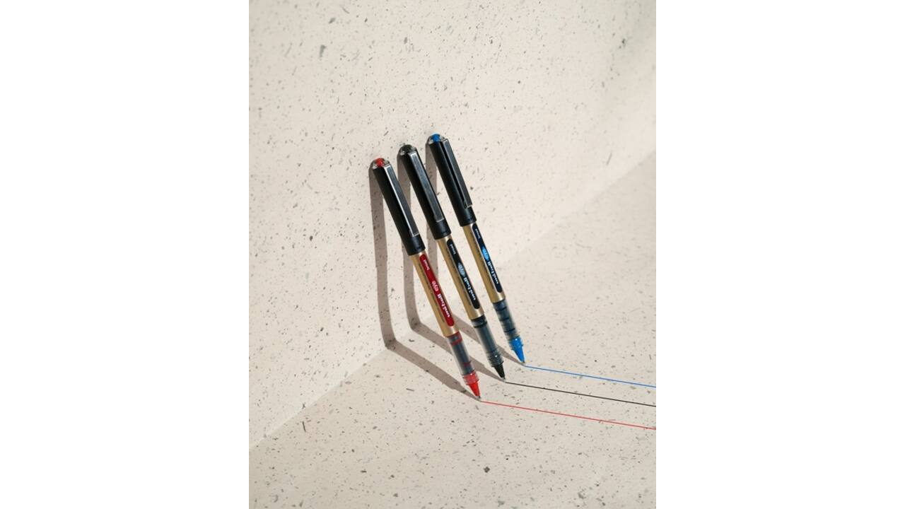 Rollerpen Uni-ball Eye eco 150E breed rood