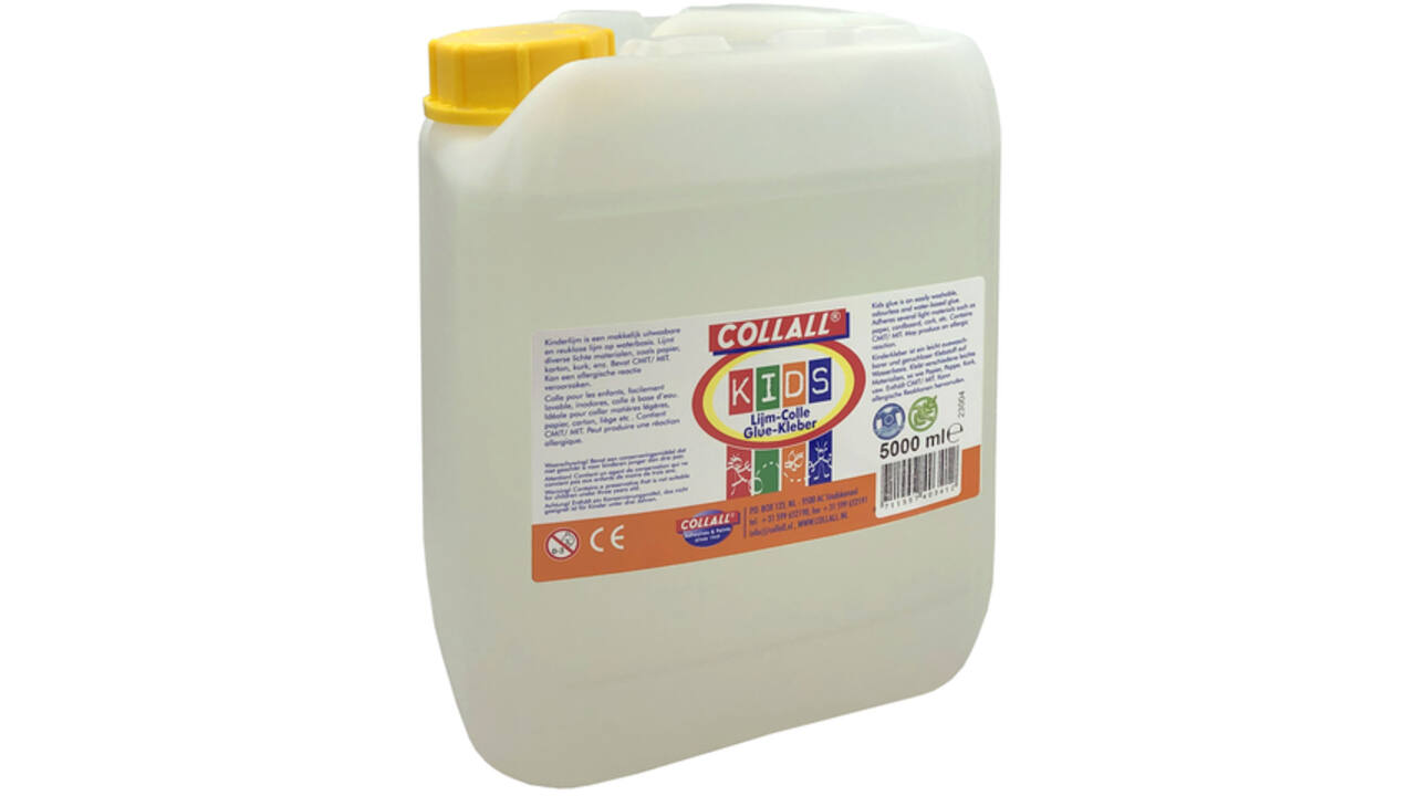 Kinderlijm Collall uitwasbaar jerrycan 5 liter