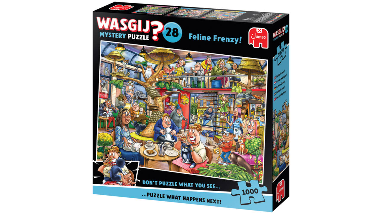 Wasgij Mystery 28 - Feline Frenzy! 1000 st