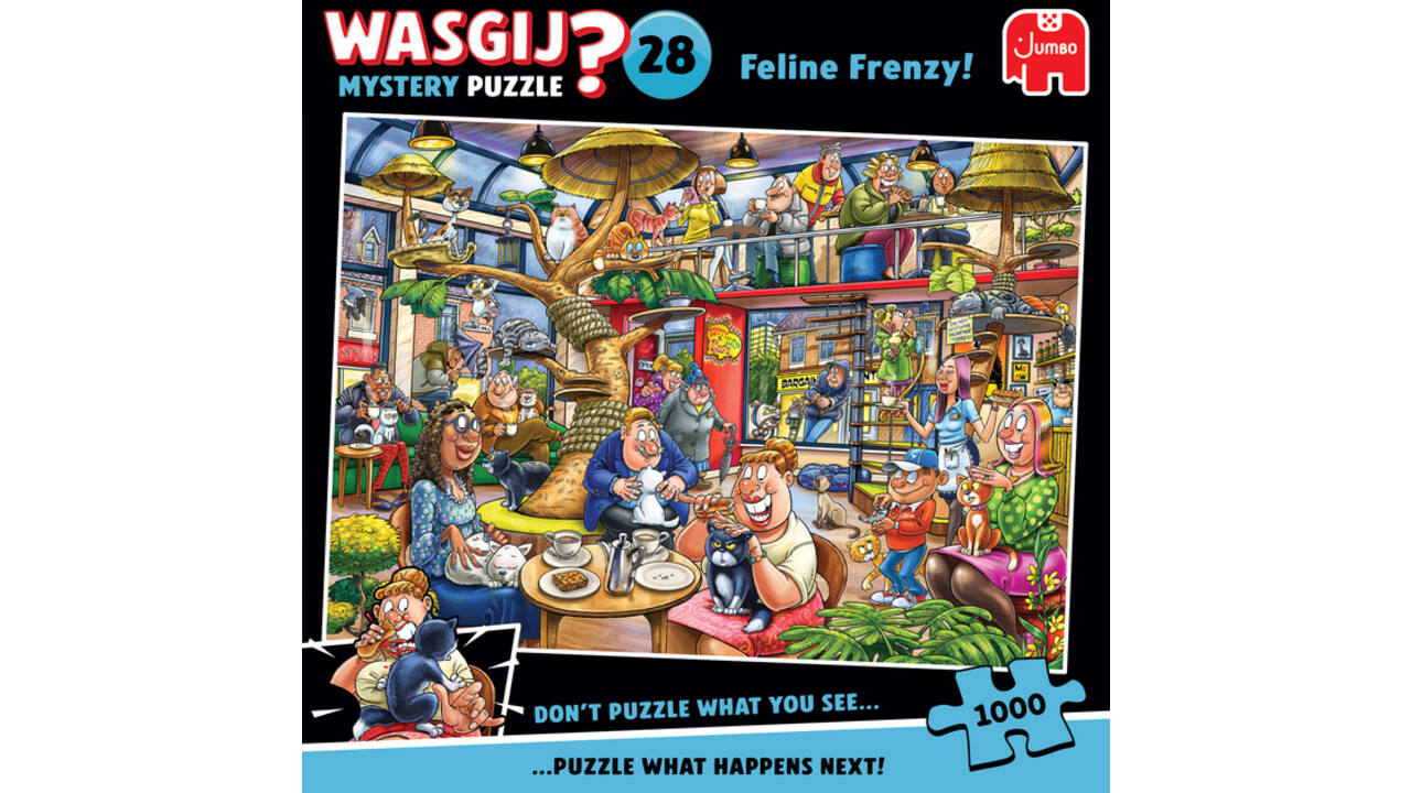 Wasgij Mystery 28 - Feline Frenzy! 1000 st