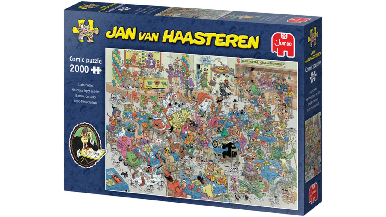 Puzzel Jan van Haasteren NK Mens Erger Je Niet 2000 st