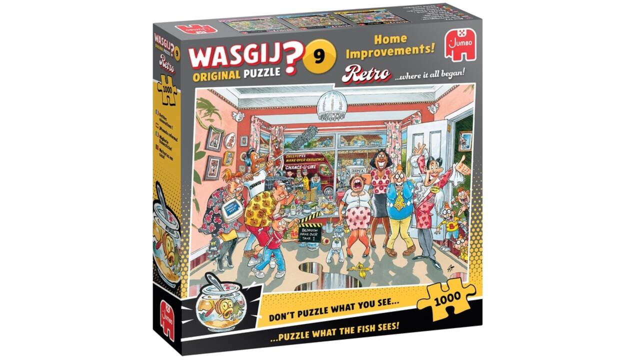 Wasgij Retro Original 9 Home Improvements 1000 st