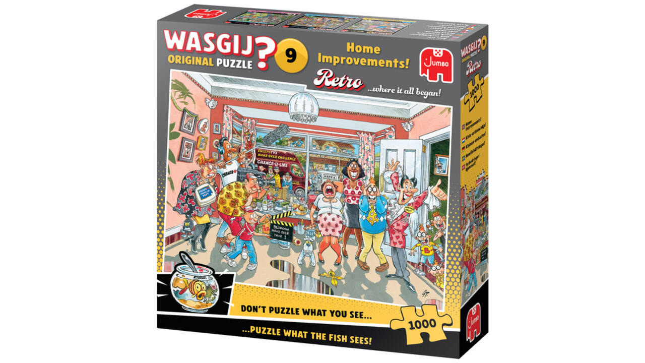 Wasgij Retro Original 9 Home Improvements 1000 st