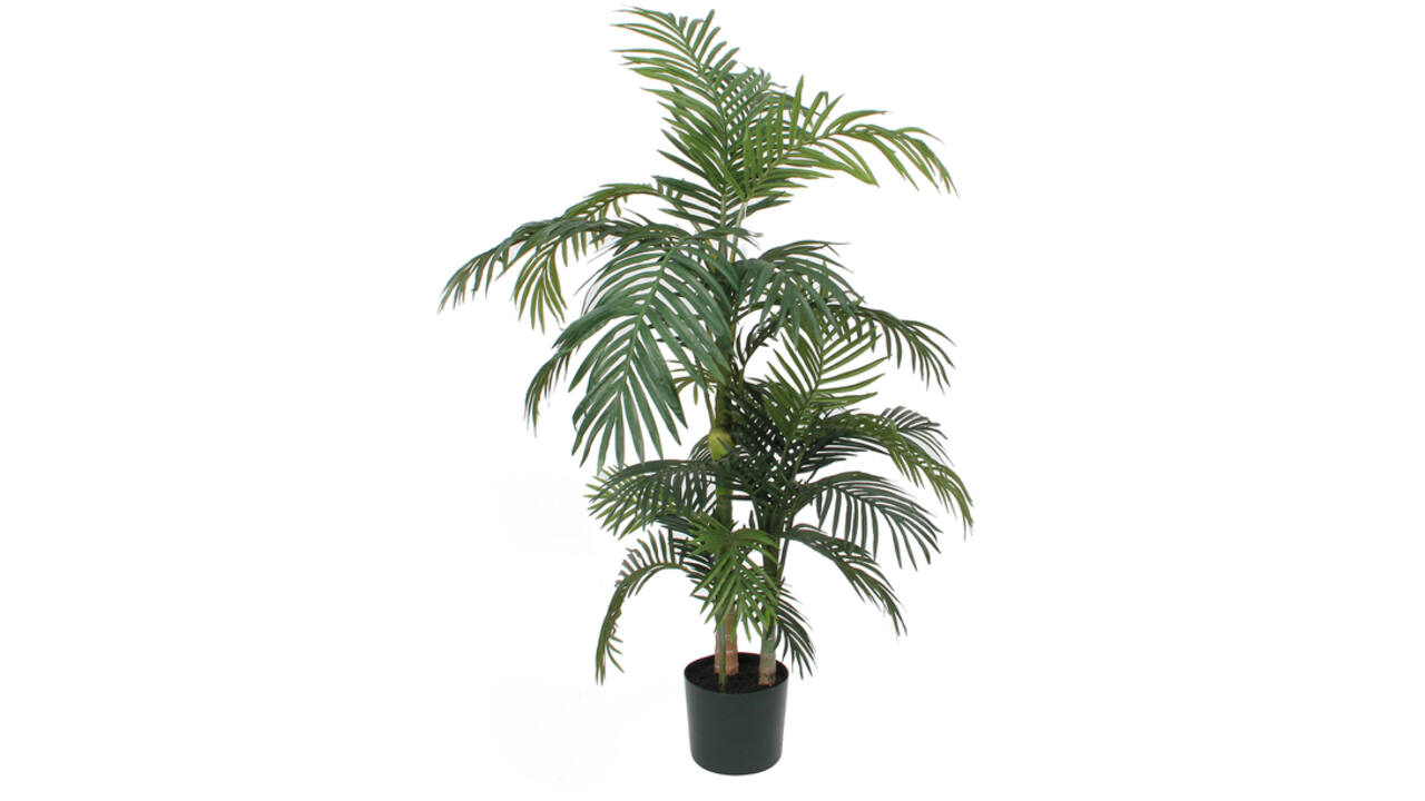 Kunstplant Mica Areca palm in plastic pot 150x100cm