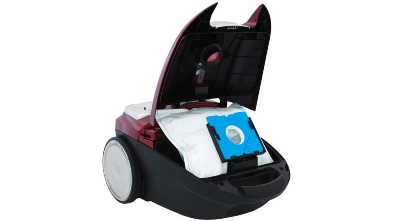 Stofzuiger Inventum ST306RZA 700W 3L rood/zwart