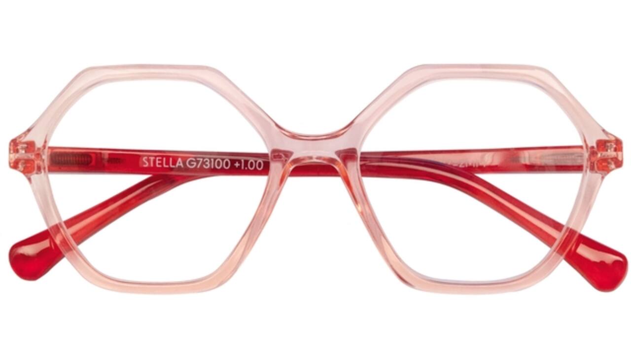 Leesbril I Need You Stella +3.00 dpt roze