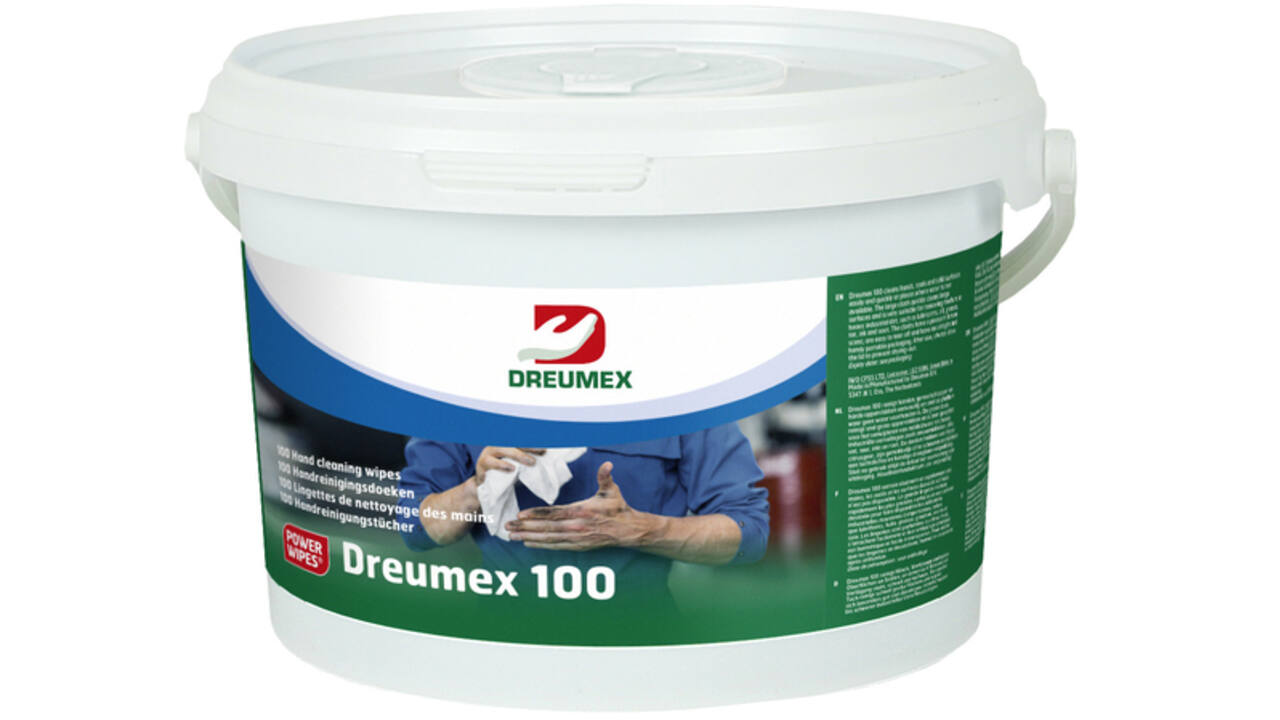 Handreinigingsdoek Dreumex 100 in dispenseremmer