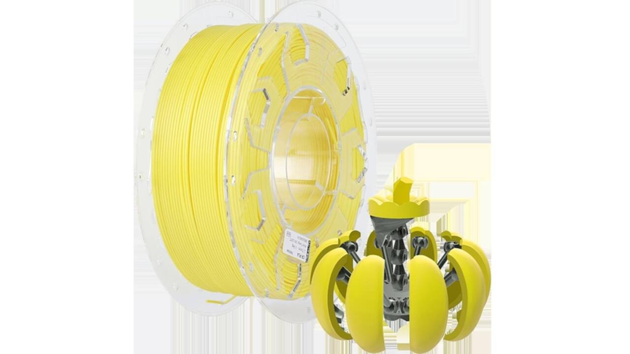 3D Filament Creality PLA 1.75mm geel 1kg