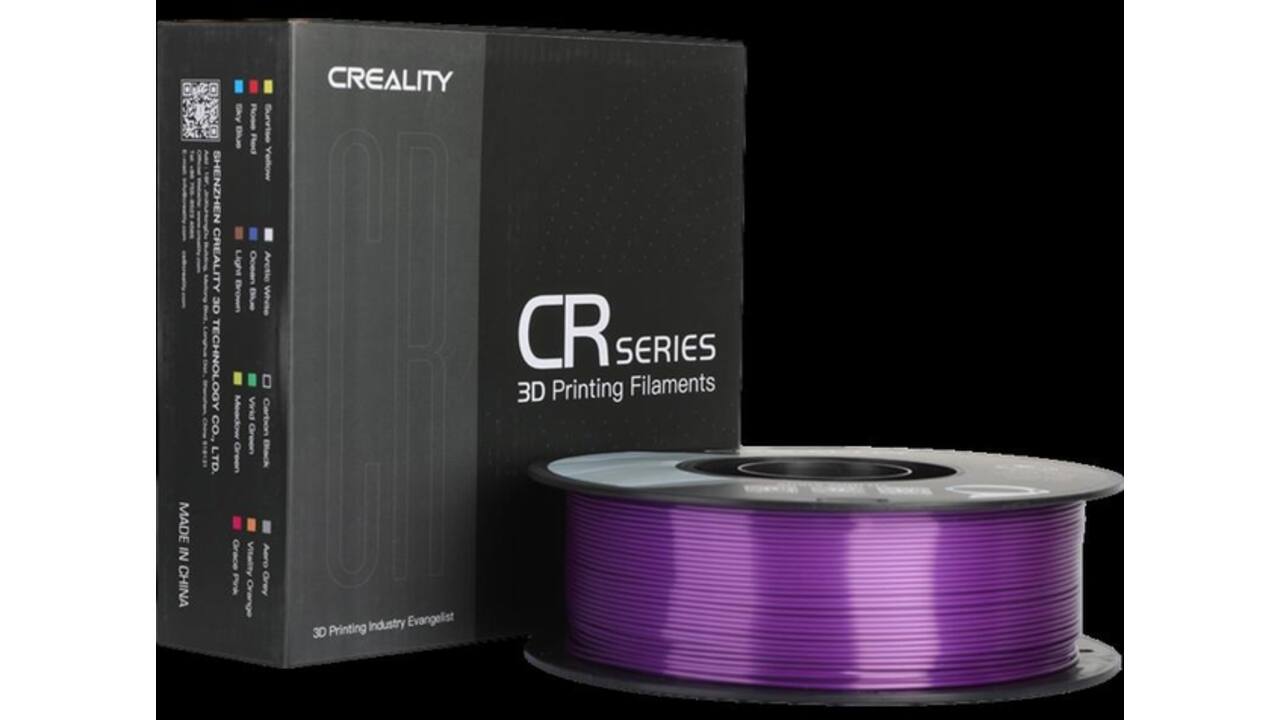 3D Filament Creality PLA 1.75mm Silk paars 1kg