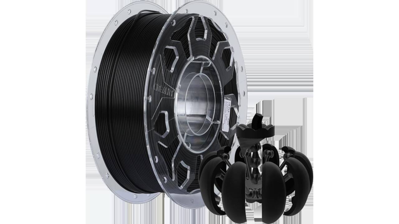 3D Filament Creality PLA 1.75mm zwart 1kg