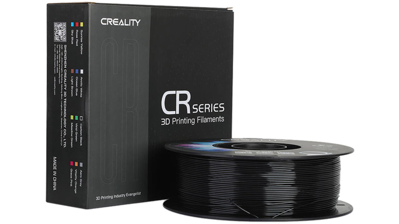 3D Filament Creality PETG 1.75mm zwart 1kg