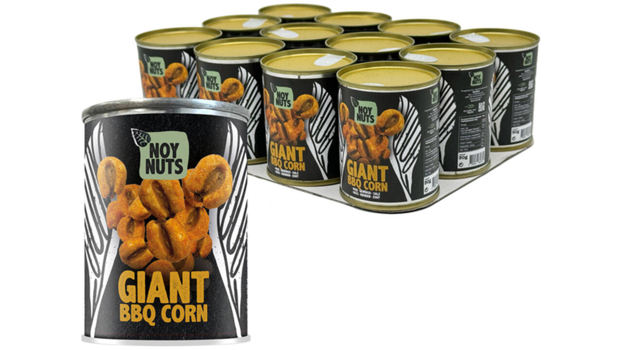 Maiskorrels NoyNuts giant BBQ blik 30 gram